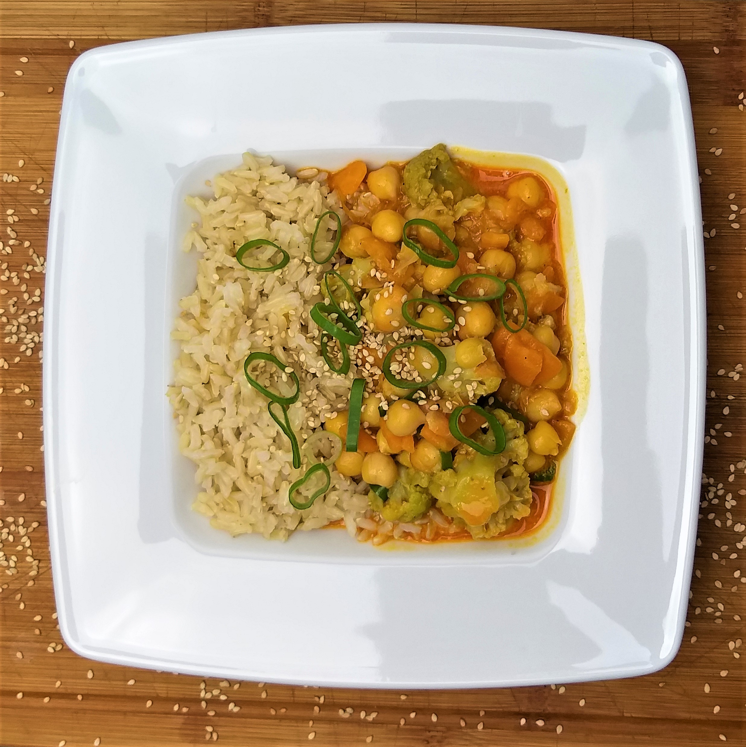 Blumenkohl Curry – Gesund isst einfach.